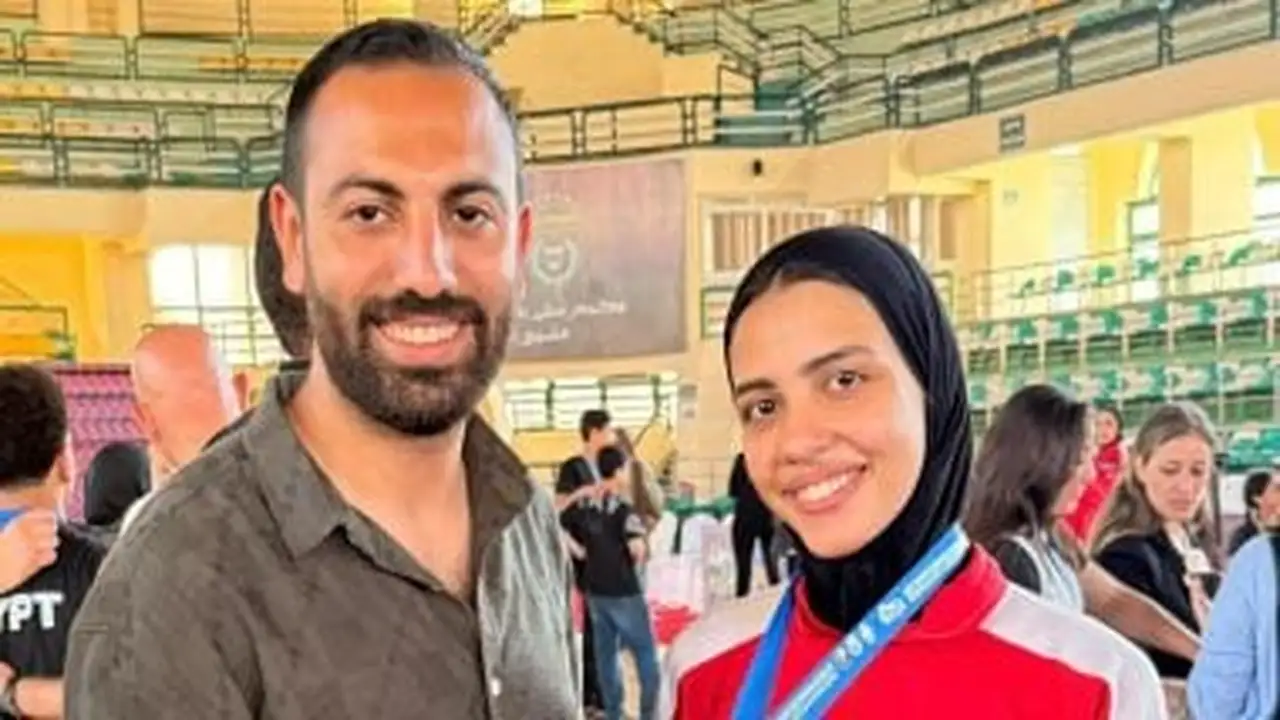 أروى الغريب تواصل تألقها وتحصد فضية البحر المتوسط لمصر